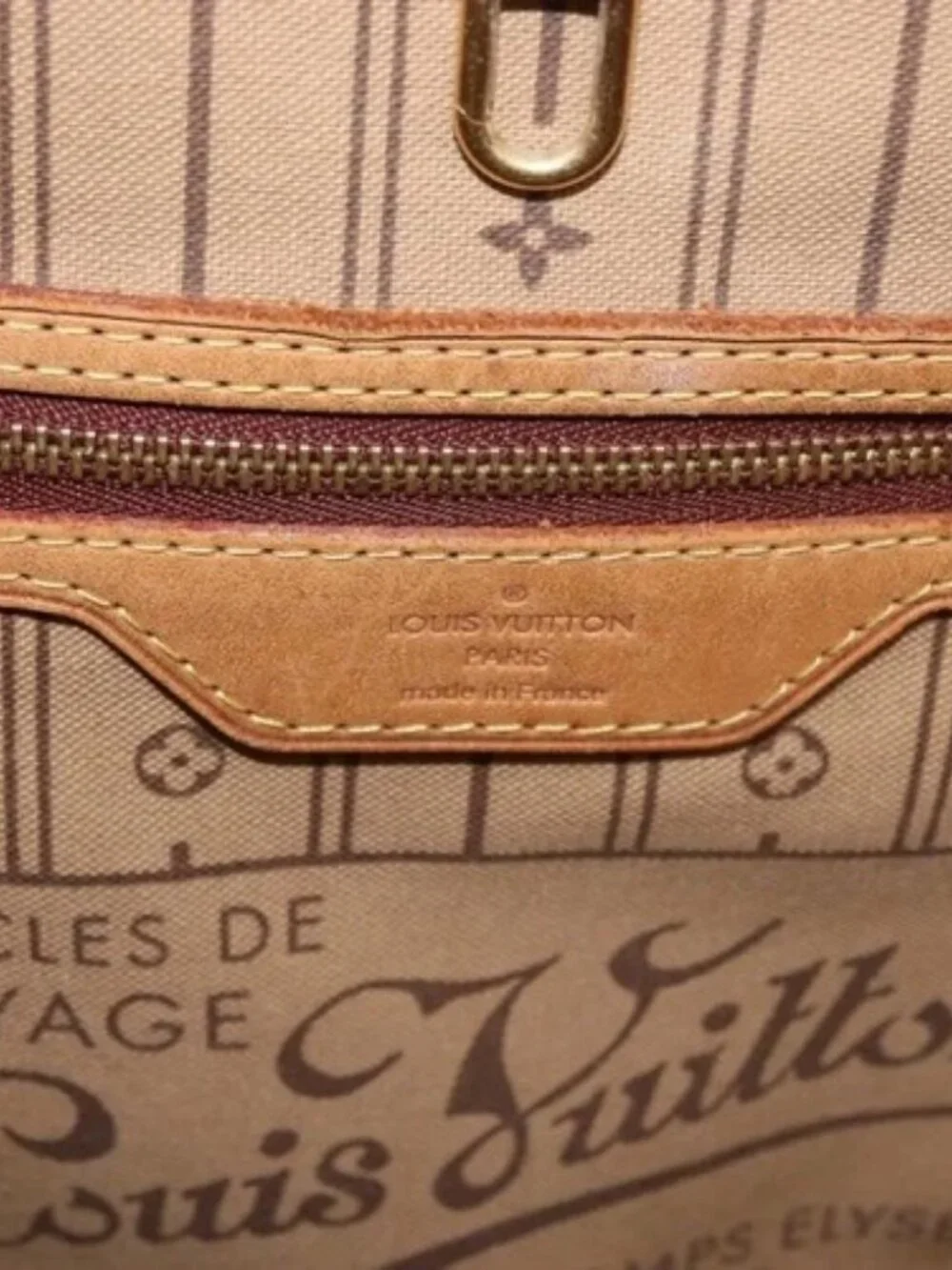 LOUIS VUITTON Monogram Neverfull MM Tote Bag M40156 LV Auth ka3917
